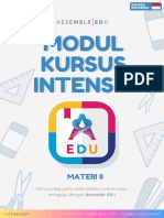 Modul Intensif Course Materi 2