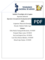 Ejercicio de Matriz de Evaluación Del Factor Interno (Amazon)