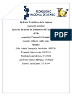 Ejercicio de Matriz de Evaluación Del Factor Interno