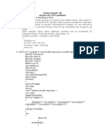 Programming in C++ and Data Structures -3