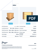 Premier Tech Pallet Calculator - Configuration Results