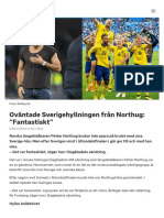 Oväntade Sverigehyllningen Från Northug: "Fantastiskt" - SVT Nyheter