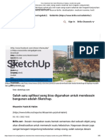 Cara Download Dan Instal Sketchup Di Laptop, Mudah Dan Gratis