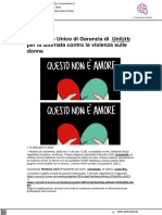 Il Comitato Unico di Garanzia di Uniurb per la giornata contro la violenza sulle donne - Vivere Urbino.it, 23 novembre 2022