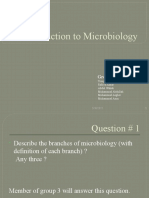 Introduction to Microbiology Group Project