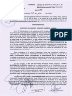 Recurso de Apelación contra A.l que anula sobreseimiento