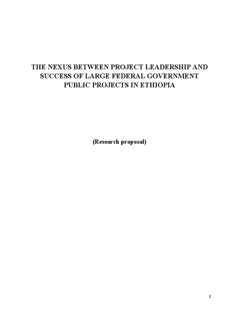 phd in project management in ethiopia