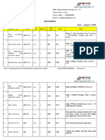 Weather Station Equipment Quotation