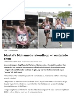Mustafa Mohameds Rekordlopp - I Omtalade Skon - SVT Sport
