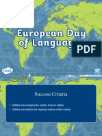 t2 L 411 European Day of Languages Uk Powerpoint French - Ver - 3