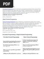 Bca 2ND Notes Programming in C++