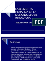 Presentación MONONUCLEOSIS I.