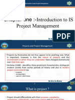Is Project ManagementChap 1