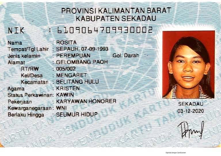 Scan KTP | PDF