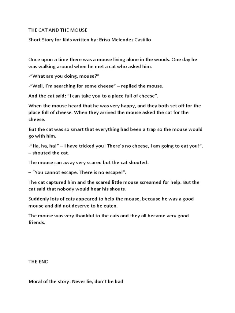 The Cat and The Mouse | PDF