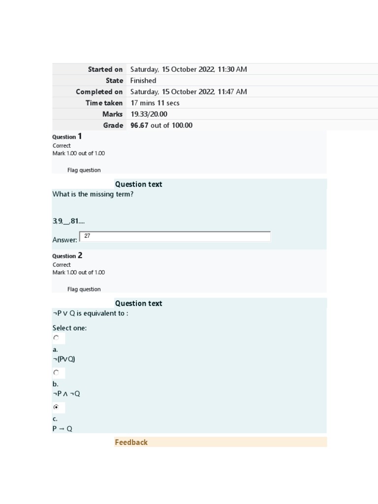 Discrete Mathematics PDF | PDF | Logic | Mathematical Logic