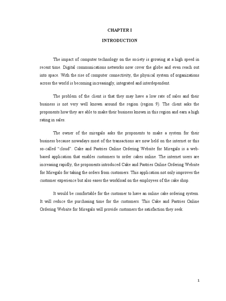 Cake and Pastries Online Ordering site For Miregalo 1 PDF Online