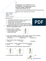 Soal & Jawaban PAS PJOK Kelas 1 Ver. 1 - WEBSITE WWW - Kherysuryawan.id