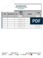 Risk Assessment Form