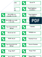 Produtos para construção e limpeza