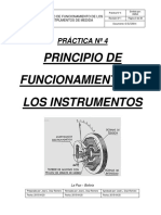 Principio de Funcionamiento de Los Instrumentos