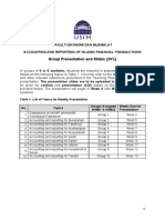 A221 Presentation Instructions Rubric