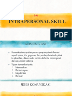3-4 Intrapersonal Skill