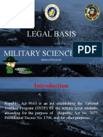 Legal Basis