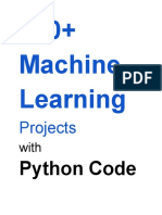 270+ Machine Learning: Projects