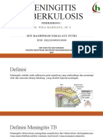 d38 - Siti Maghfiroh Nimas Ayu - DM Umm - PPT Referat Meningitis Tuberkulosis