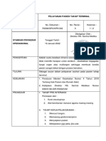 SPO Pelayanan Pasien Tahap Terminal