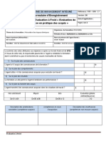 Modele Fiche À Froid (Fabrication)