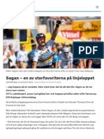 Sagan - en Av Storfavoriterna På Linjeloppet - SVT Sport