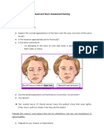 Head and Neck Assessment Nursing