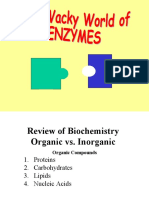 Organic Compounds in Biochemistry Review