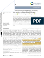 2021 LU A Facile Spectroscopic Method For Measuring Lignin Content in Lignocellulosic Biomass