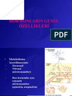 1.D II Hormon Genel Özellik