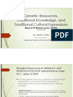 Traditional Knowledge, Genetic Resources and Traditional Cultural Expressions - Towards A Suitable Protection System