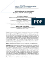 A Import an CIA Da Insercao Do Nutricionista