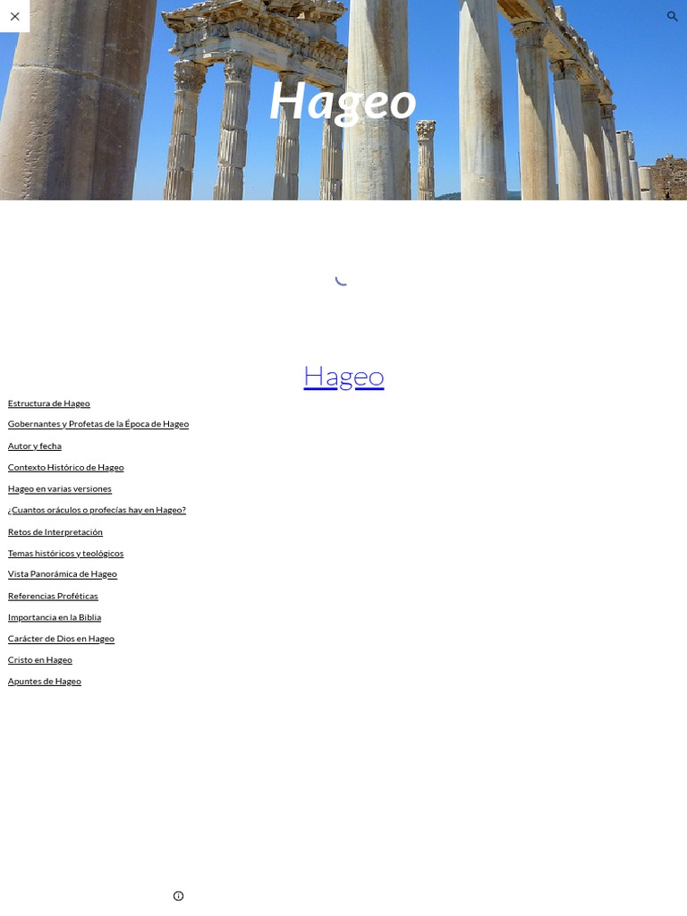Estudio Inductivo De La Biblia Hageo Pdf Templo En Jerusal N Jes S