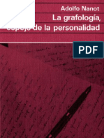 La Grafología Espejo de La Personalidad