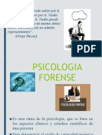 Psicología forense y pericia psicológica