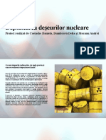 Depozitarea Deșeurilor Nucleare