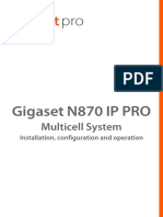 Gigaset N870 IP PRO - Multicell System - en - INT