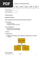 Assg B5 - Subnetting