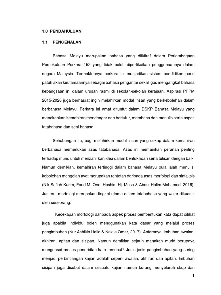 Tesis Penuh 1-119 | PDF