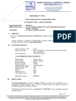 INSPECCIÓN POR ENSAYO NO DESTRUCTIVO DE TANQUE DE 75 KG