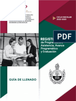 Guía de Llenado Registro 2022-2023
