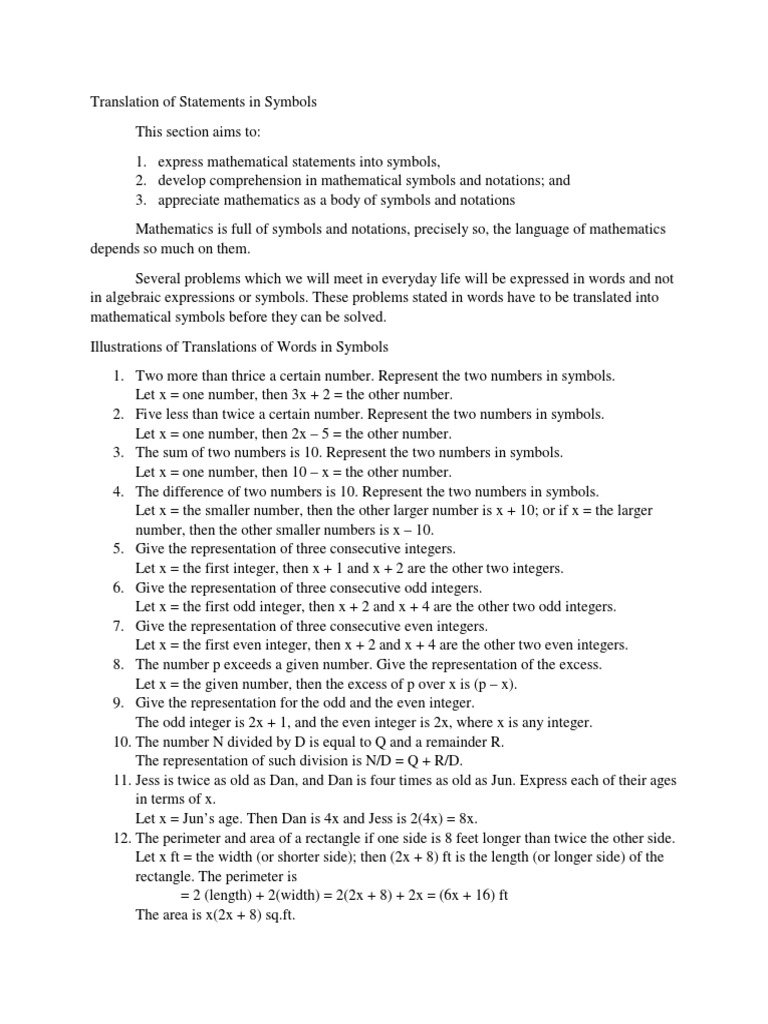 Word Problems YMAS PDF Numbers Mathematics
