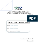 Module Droit Des Affaires 2022 (1)
